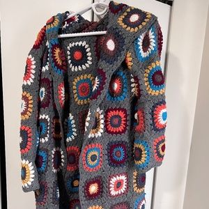 Handmade Granny Square Cardigan